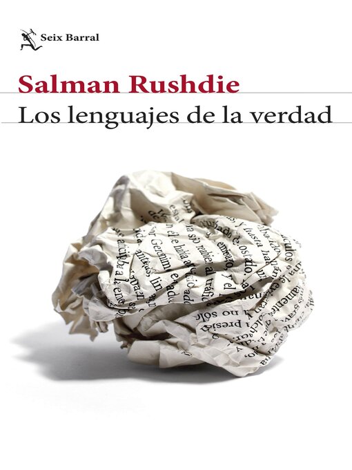 Title details for Los lenguajes de la verdad by Salman Rushdie - Available